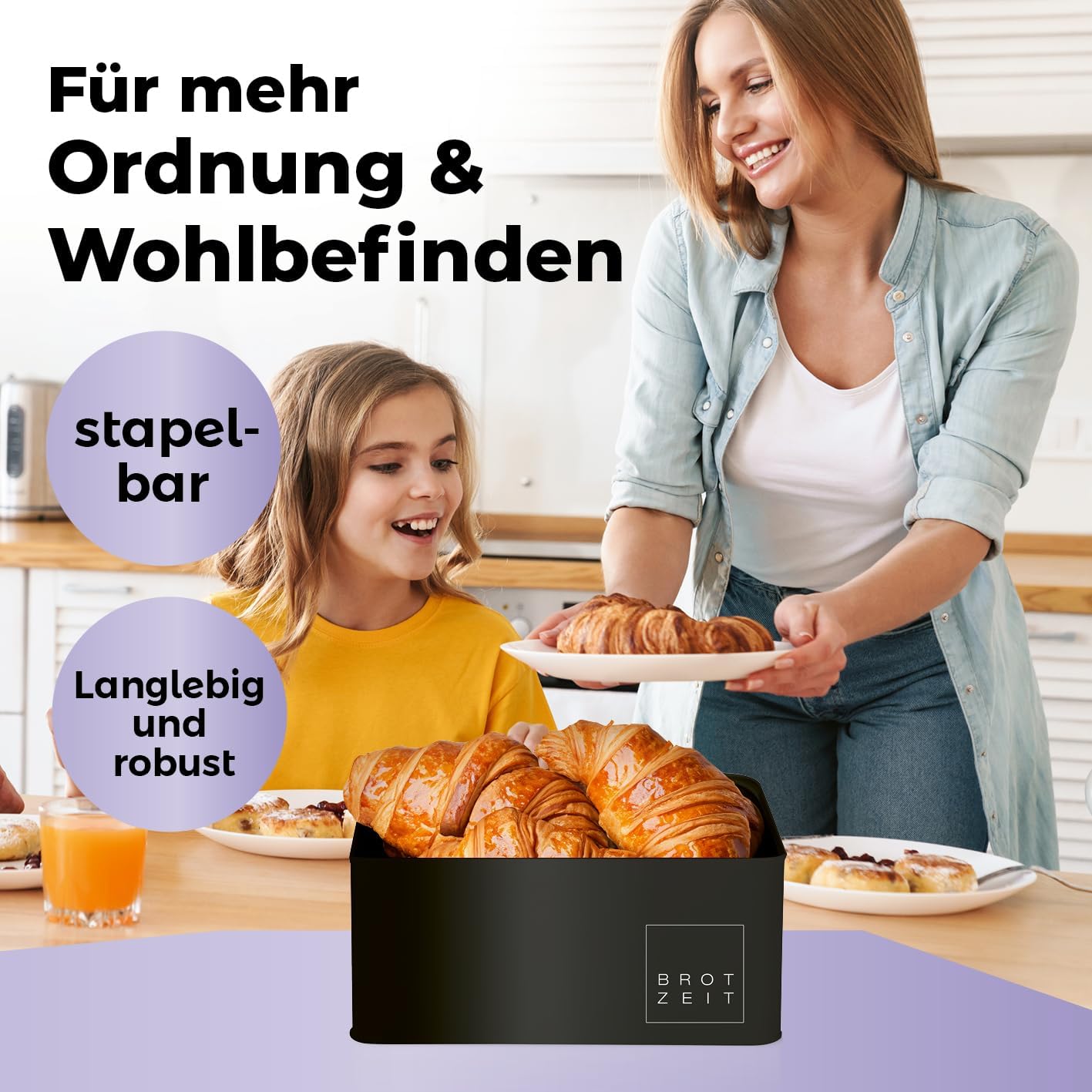 Brotkasten Cuisine, Schwarz