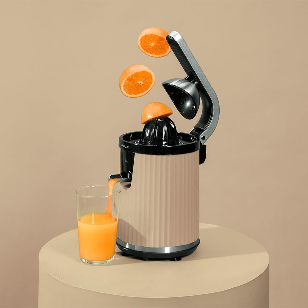 Xqueeze RetroJuice 600 - Elektrische Zitruspresse, Beige