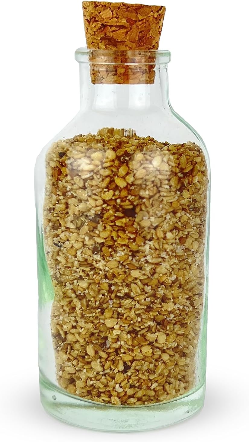25 x Mini Glasflaschen mit Korken, 100 ml / 25 St