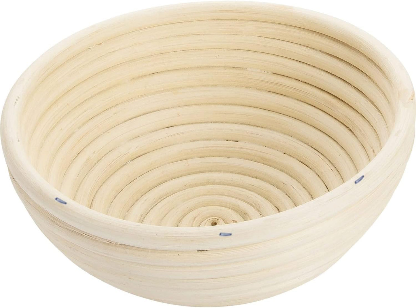 Gärkorb-Set mit Baumwollbezug, Rund, Ca. Ø 20,5, mit Bezug Ø 20,5 cm