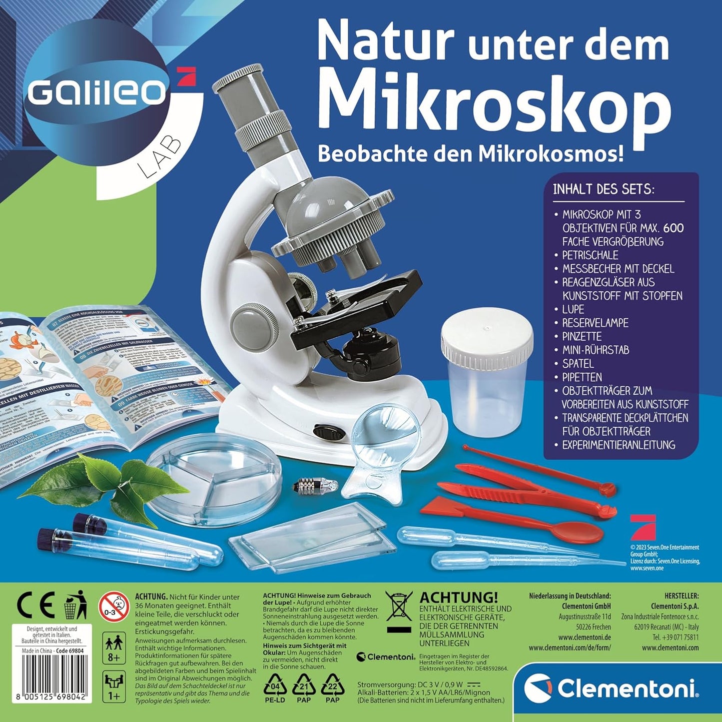 Galileo Lab Kinder-Mikroskop-Set