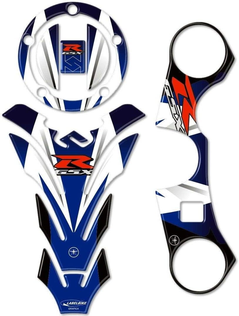 3D Aufkleber-Set für Suzuki GSX-R (2006-2016)