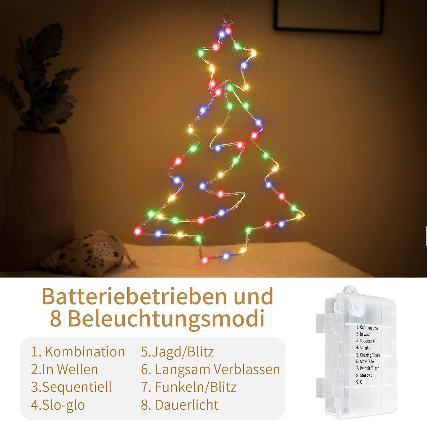 3er Set Weihnachtsbäume