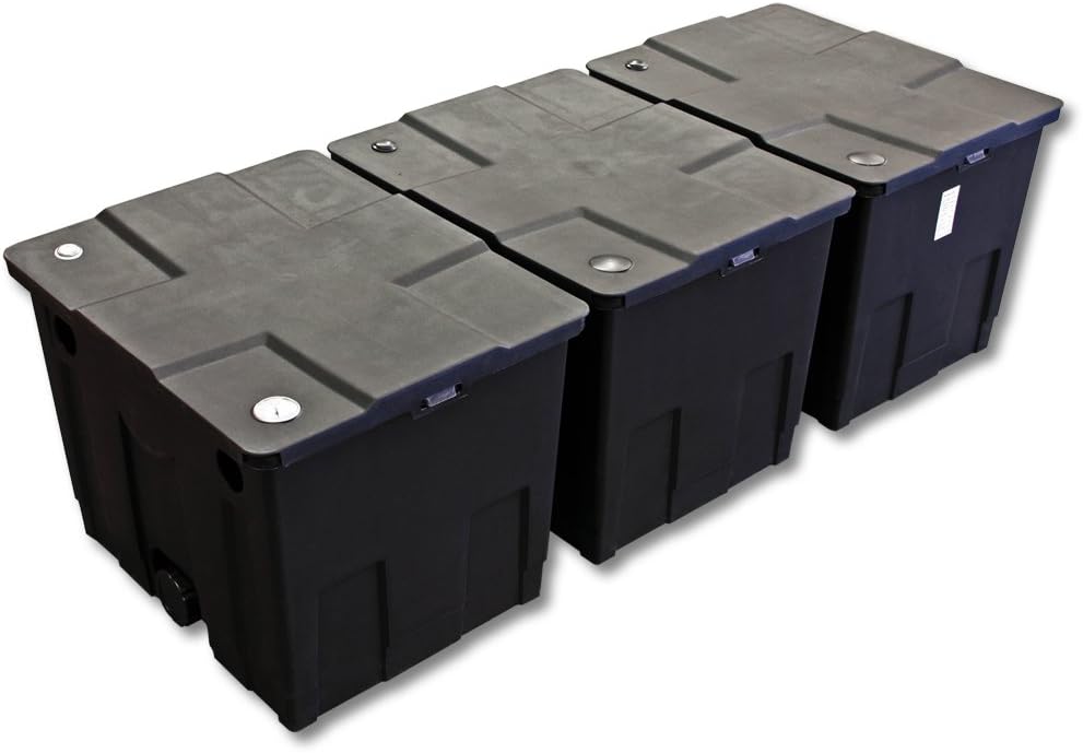 Teichfilter-Komplettset CBF-350C mit UVC-Klärer (bis 90000 L)