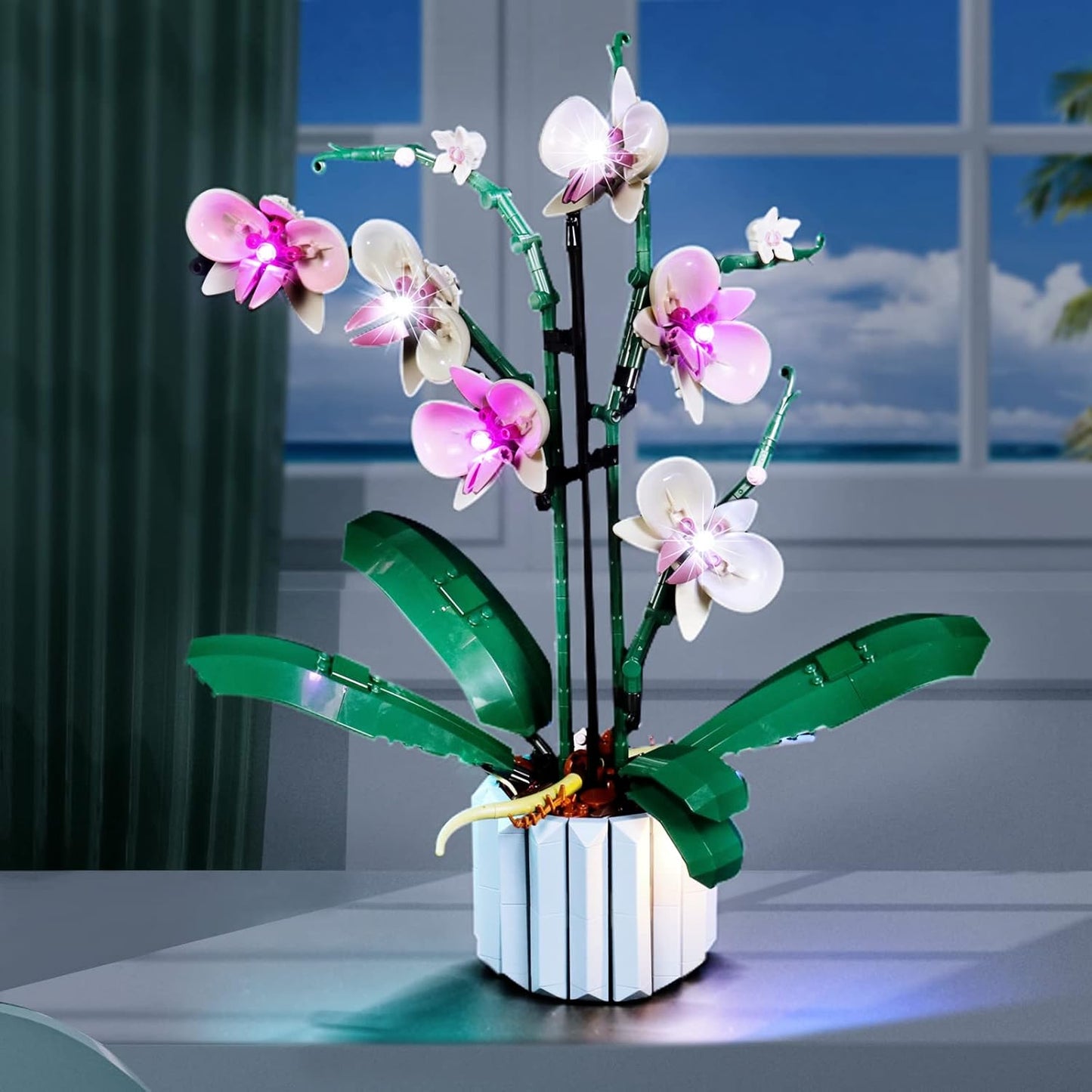 LED Licht Set für LEGO Orchidee V2, LED Licht Set für LEGO Orchidee V2