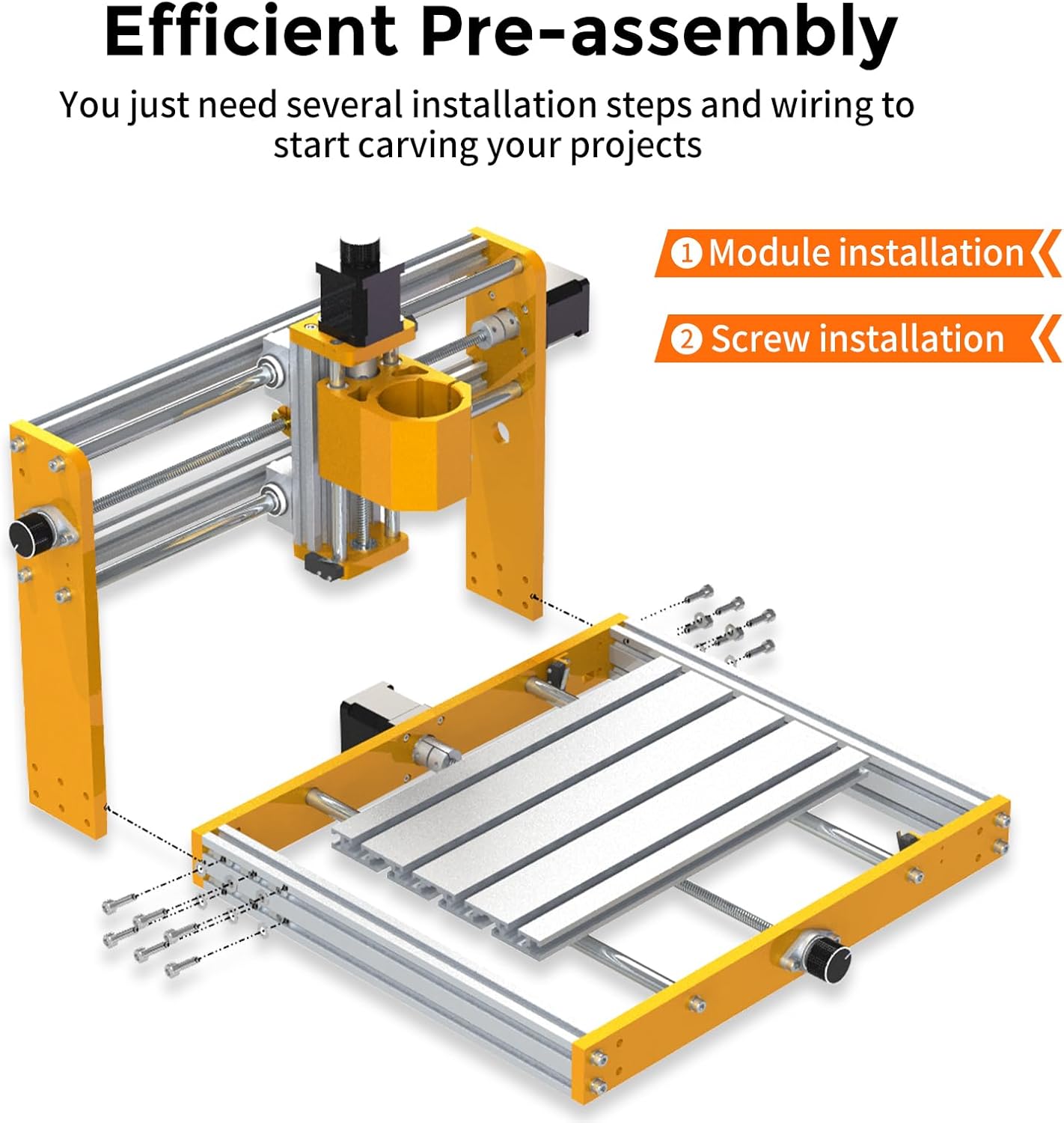 CNC-Fräsmaschine 3018 Pro+ mit Spindel