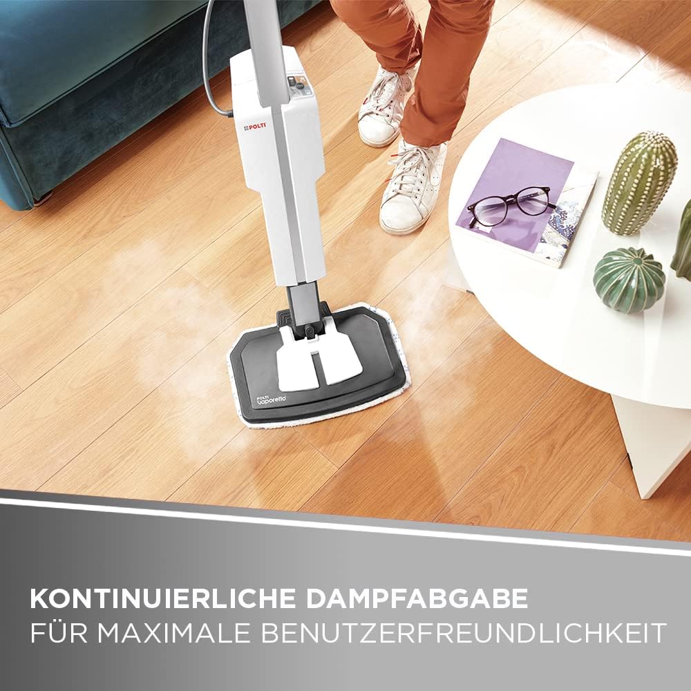 Dampfbesen SV610 und Handreiniger mit 15-teiligem Zubehör-Set