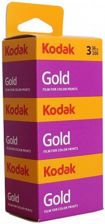 3er-Pack Farbnegativfilm Gold