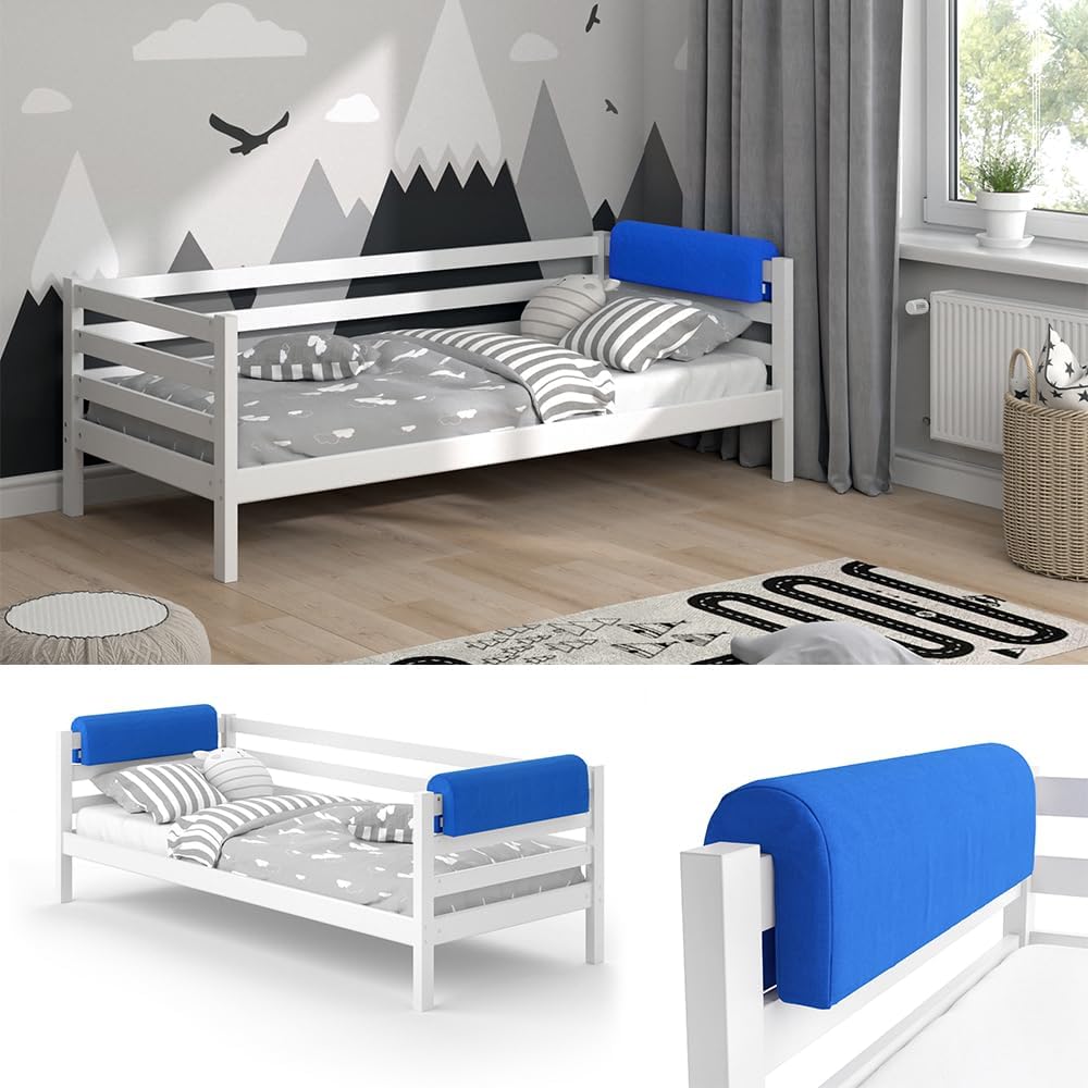 Bettumrandung Kantenschutz für Kinderbett, Blau