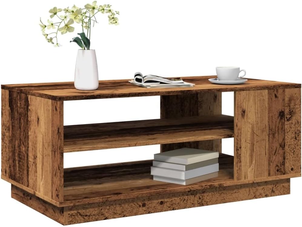 Rechteckiger Couchtisch, 102 x 55 x 43 cm