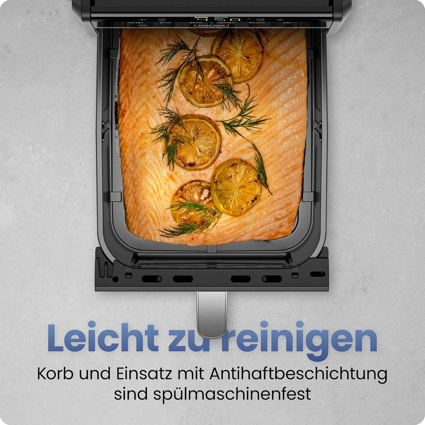 Heissluftfritteuse TurboFry, Schwarz