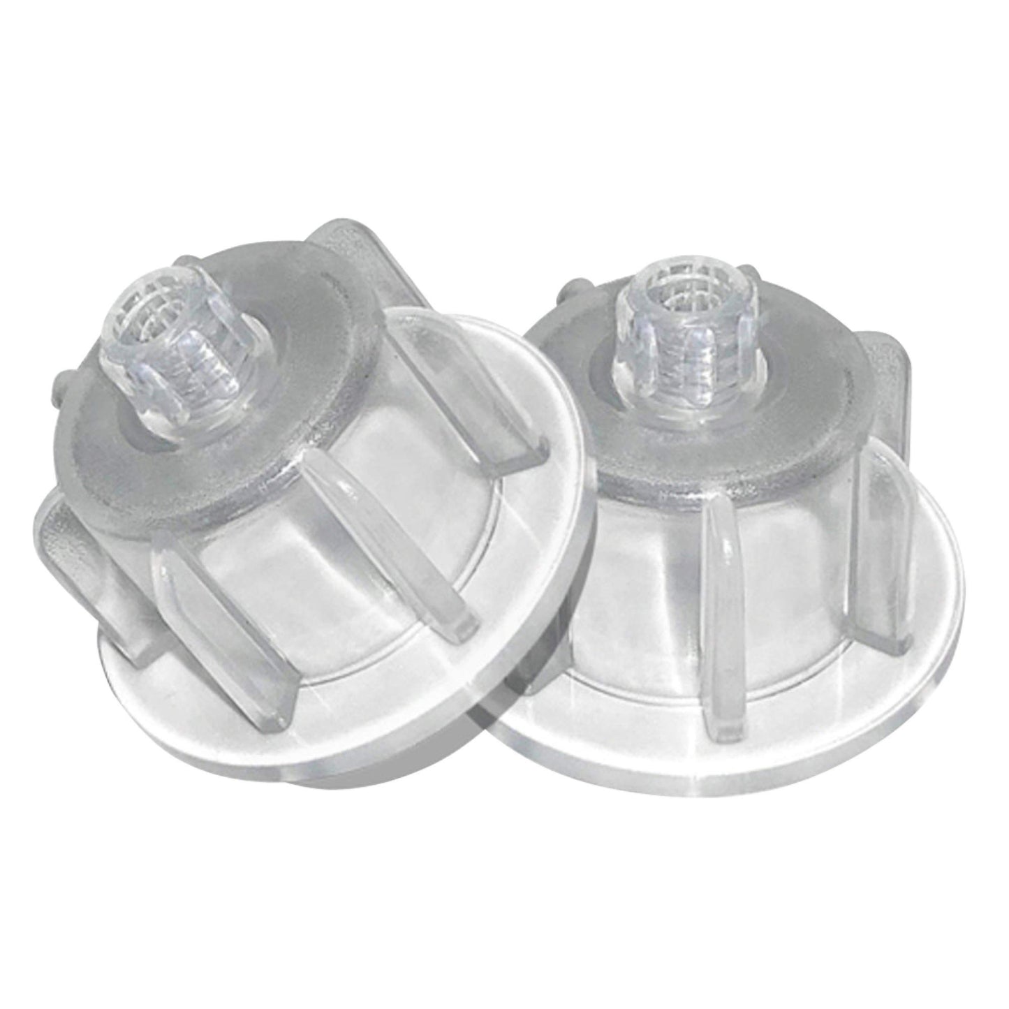 Zughauben für Fliesen-Nivelliersystem, 150 Stück, Fliesenstärke 3-12 mm, 150 x transparent