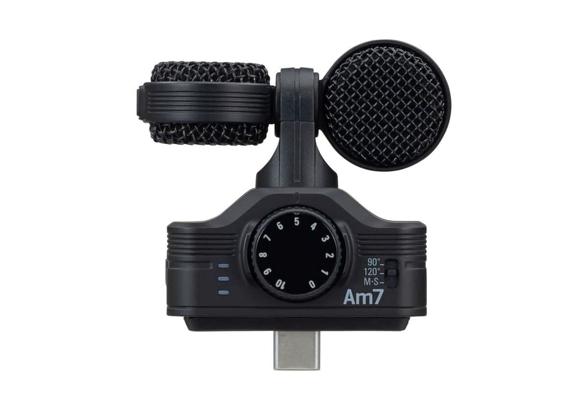 AM7 MS Stereo Mikrofon für Audioaufnahmen von mobilen Android-Geräten, Am7