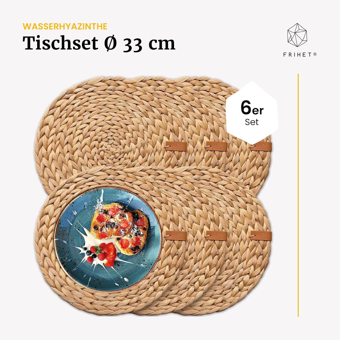 Tischset Oslo, 6 33cm