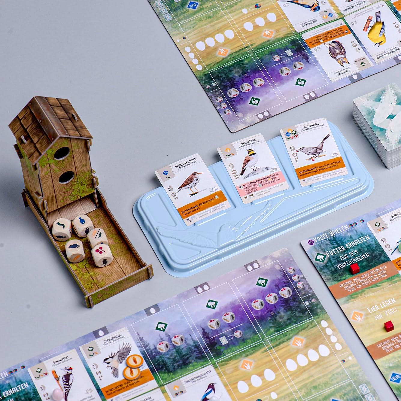 Flügelschlag Brettspiel, Single