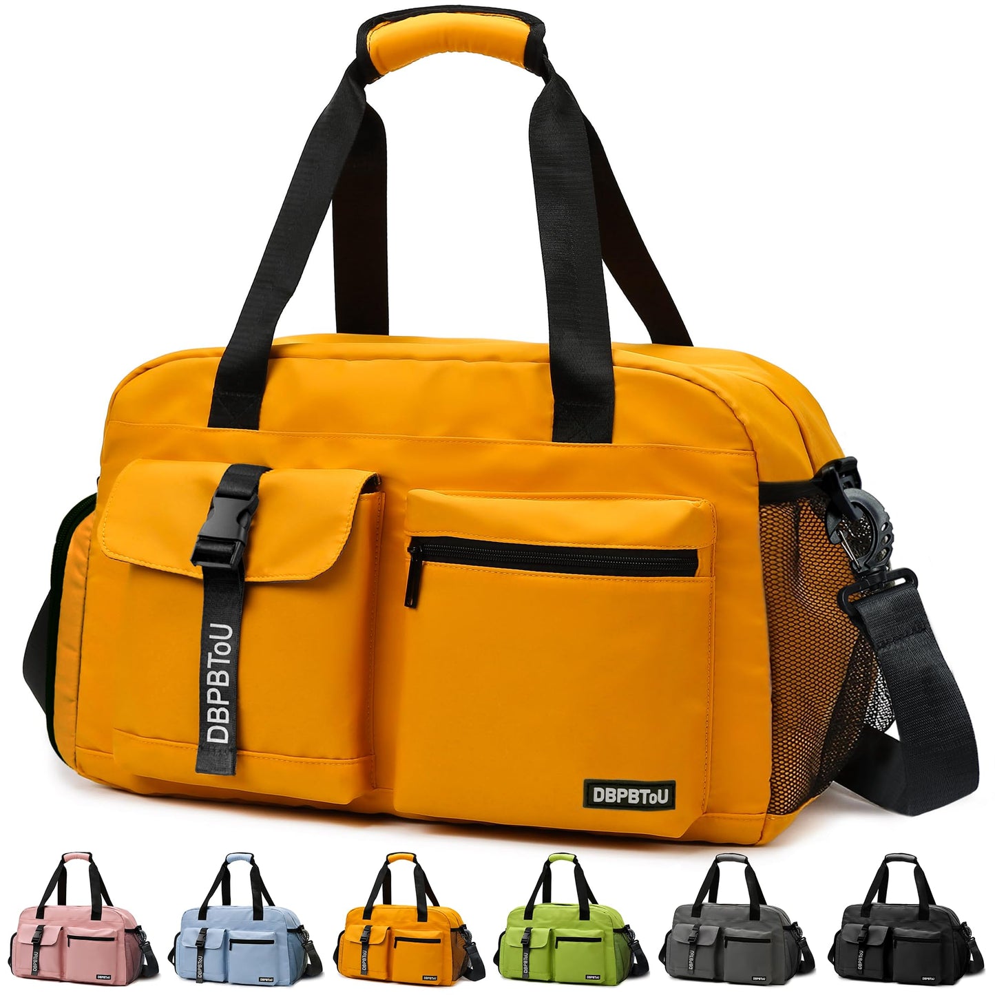 Sport- und Reisetasche, Gelb