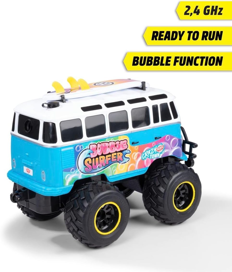 RC Volkswagen T1 Bubble Bus mit Seifenblasenfunktion
