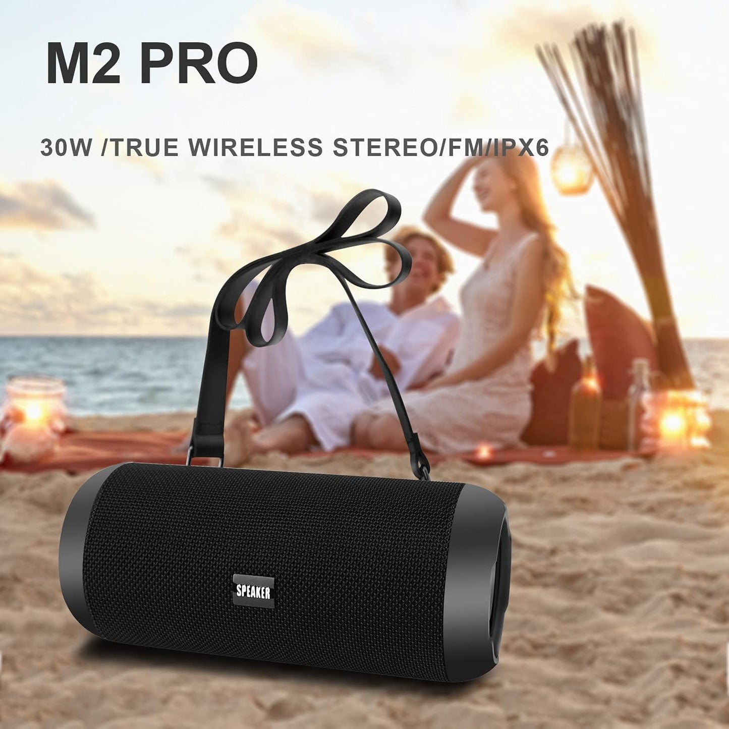 Bluetooth Lautsprecher, Schwarz