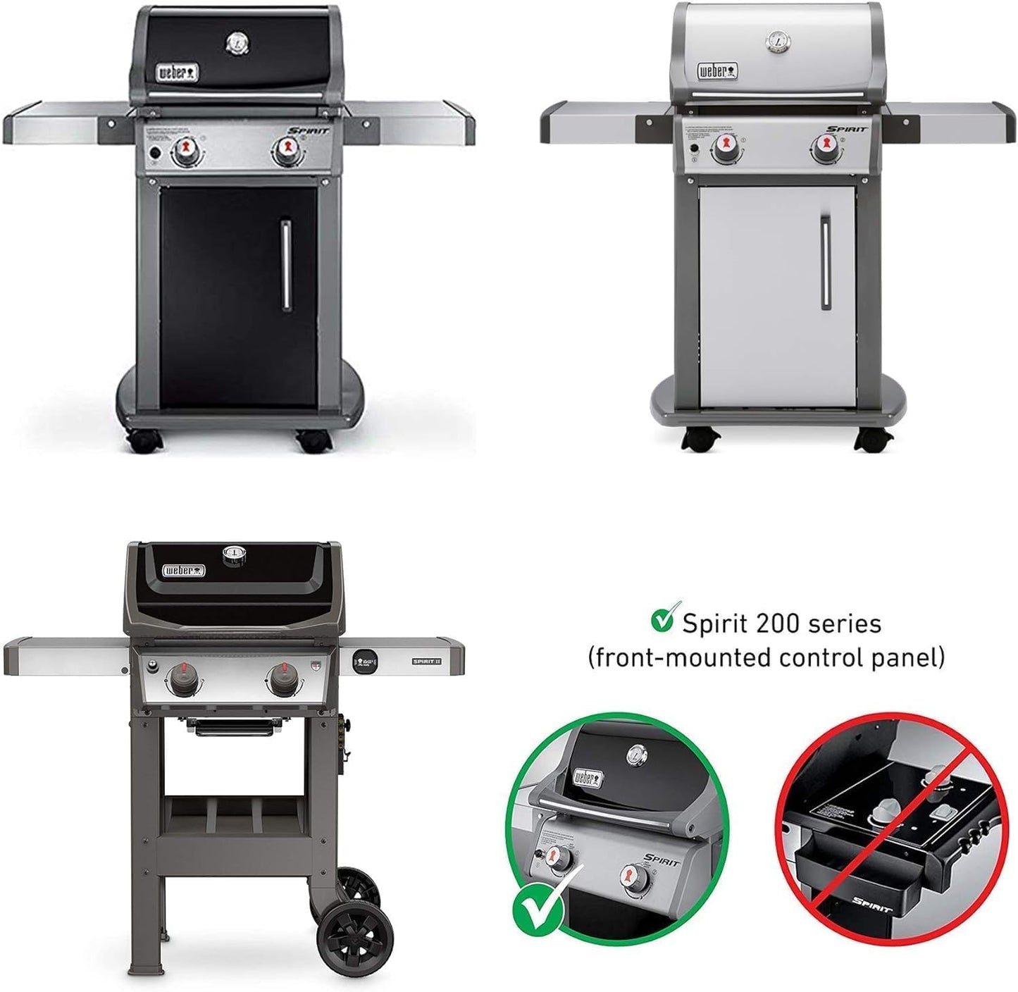 Edelstahl Flavorizer Bars für Weber Spirit, Edelstahl