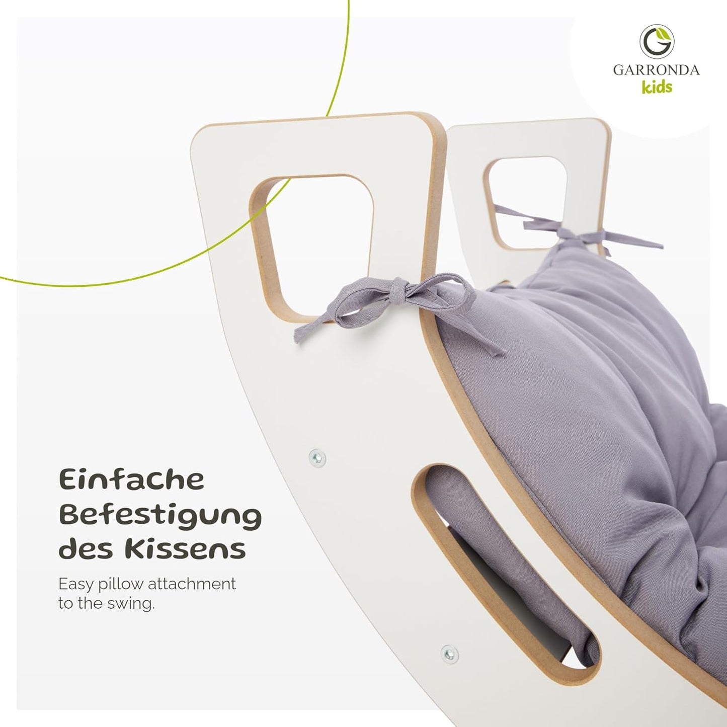 Kissen für Kletterbogen, Grau Kissen für Kletterbogen