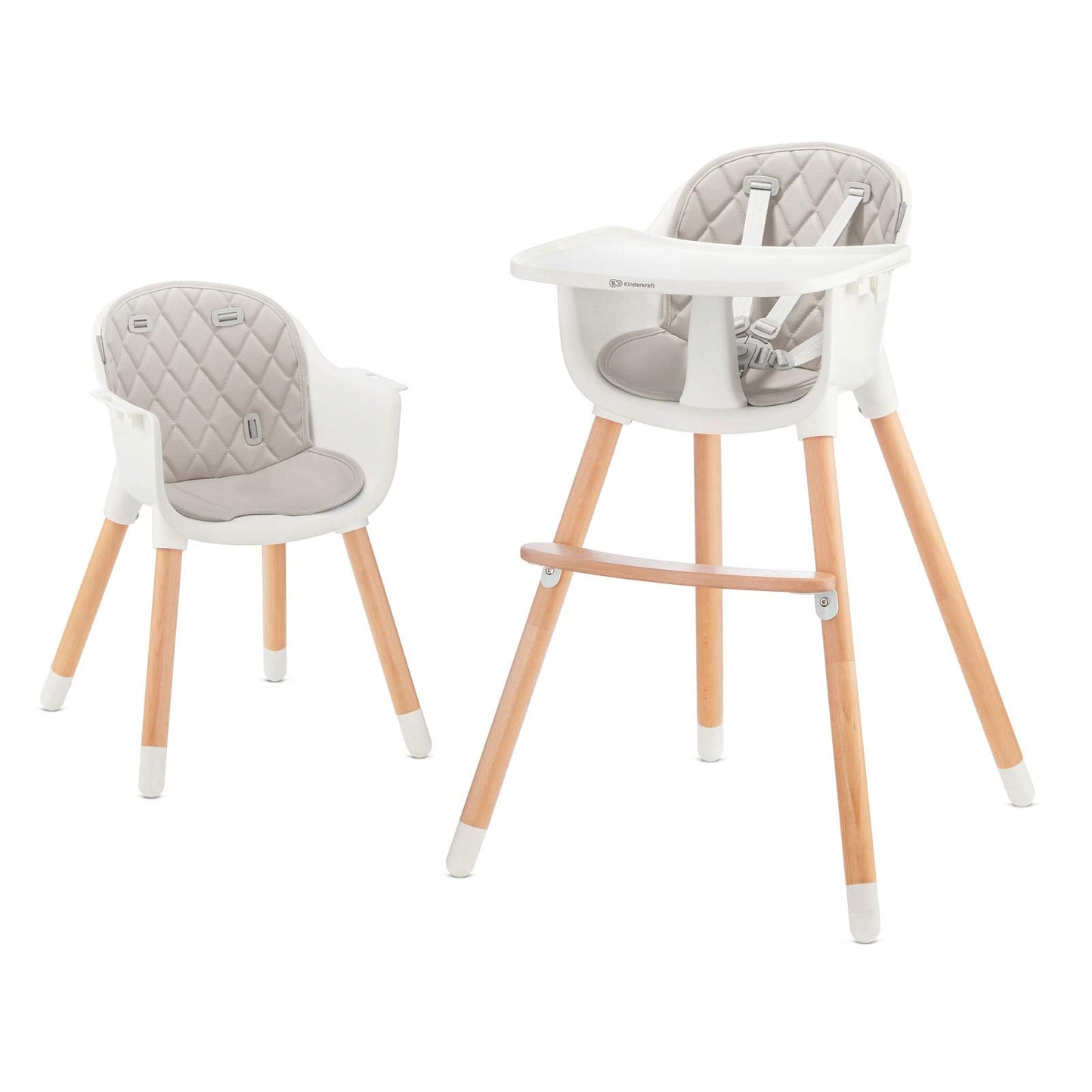 2-in-1 Kinderstuhl, 2-in-1 Kinderstuhl, Grau, Single