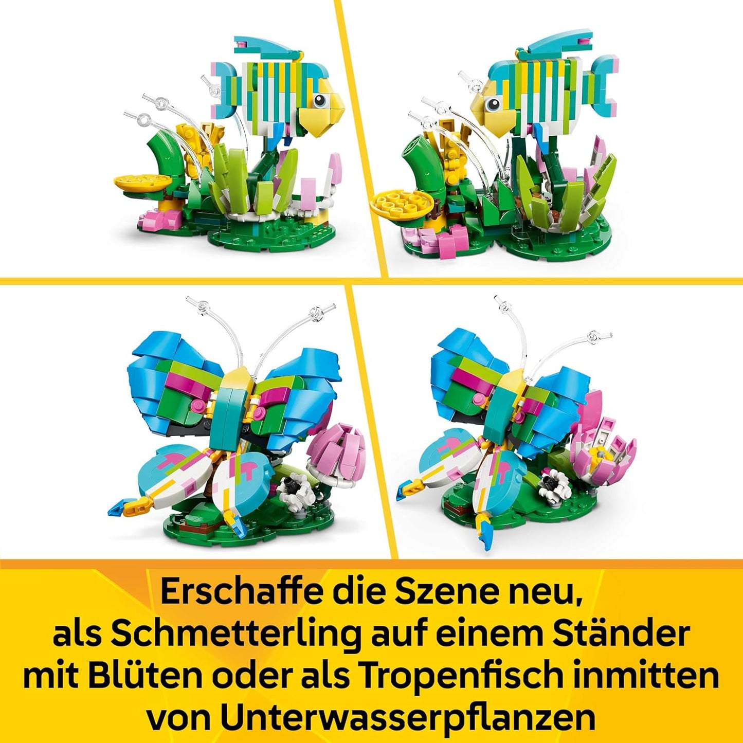 3-in-1 Wilde Tiere