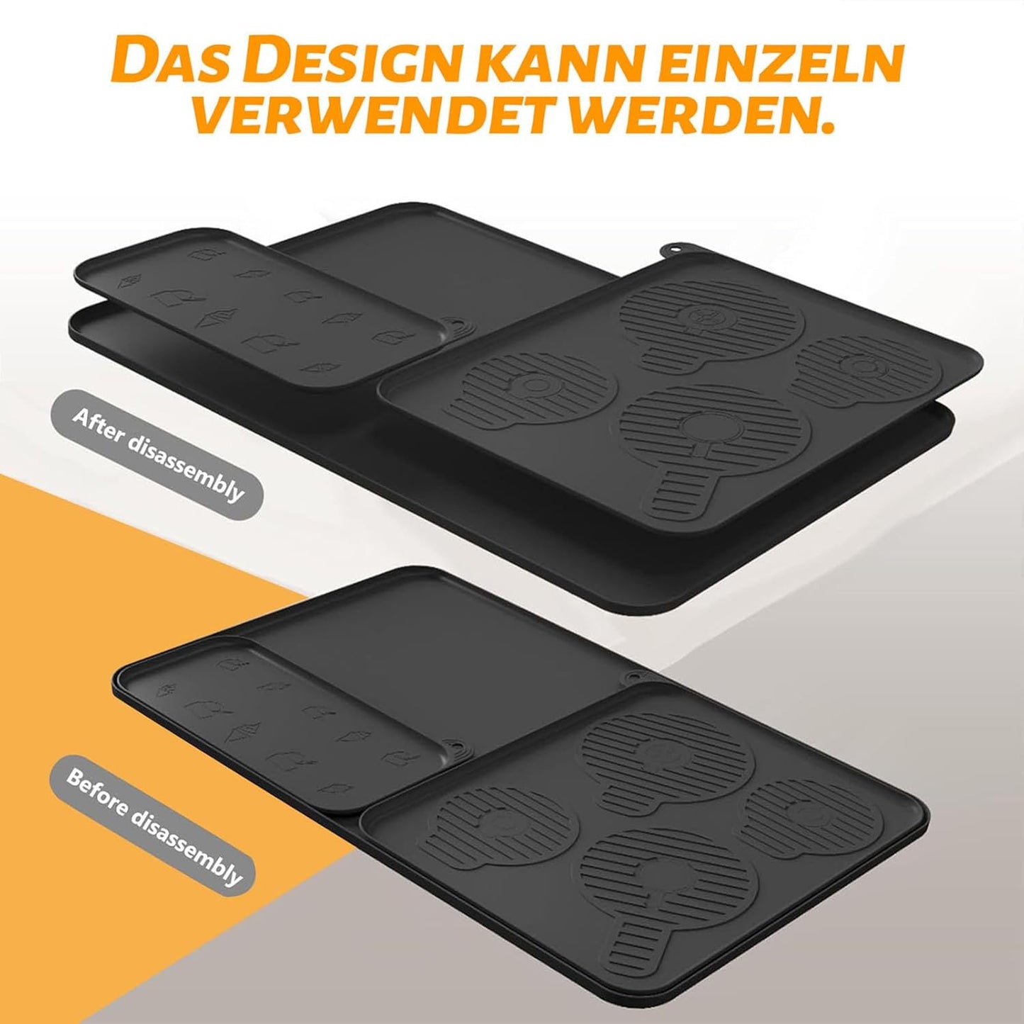 Gleitunterlage für Ninja Creami Swirl NC701EU Eismaschine