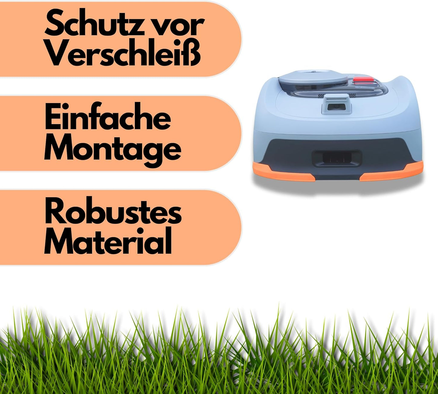Kantenschutz für Segway Navimow i105e/i108e, Orange