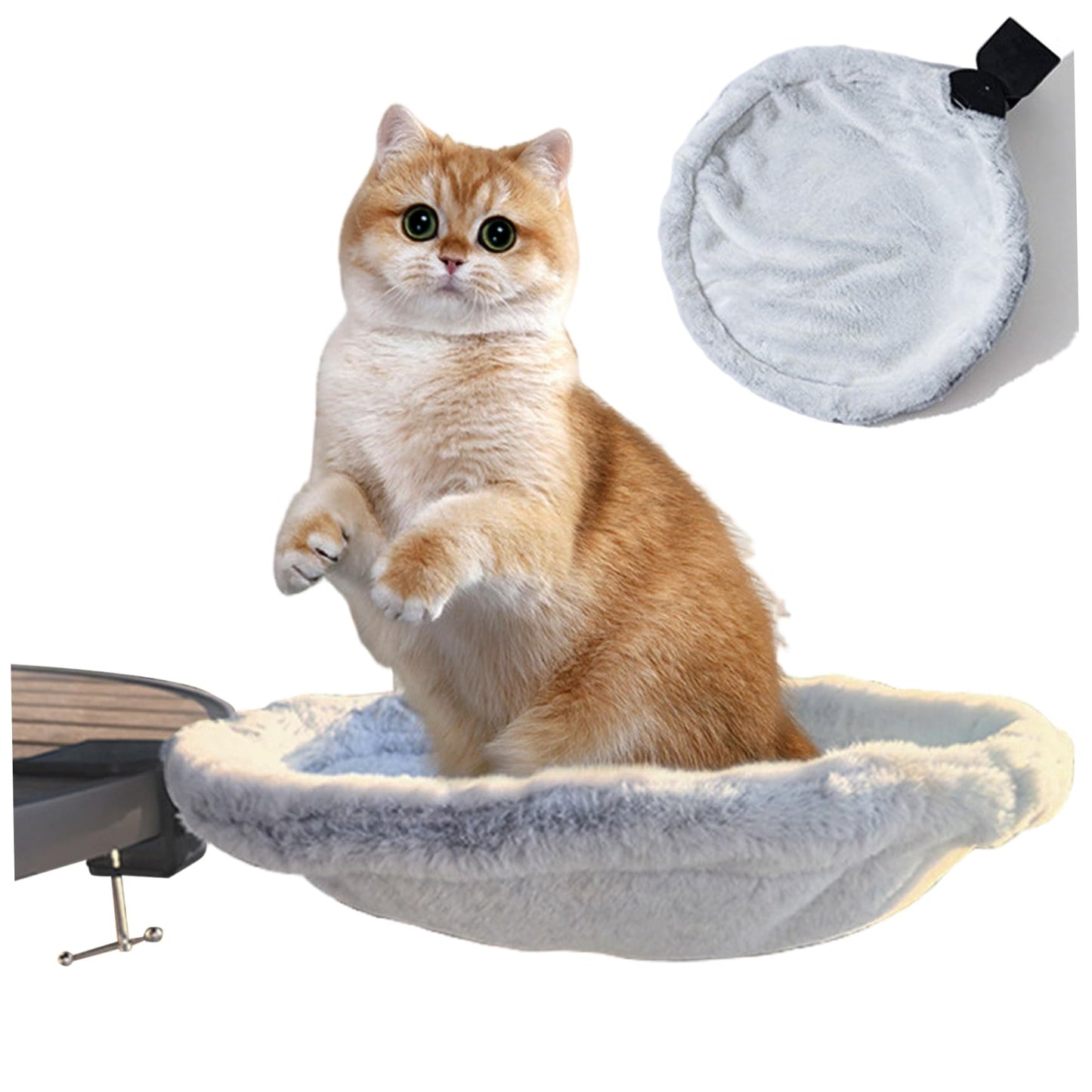 Katzen-Schreibtischbett