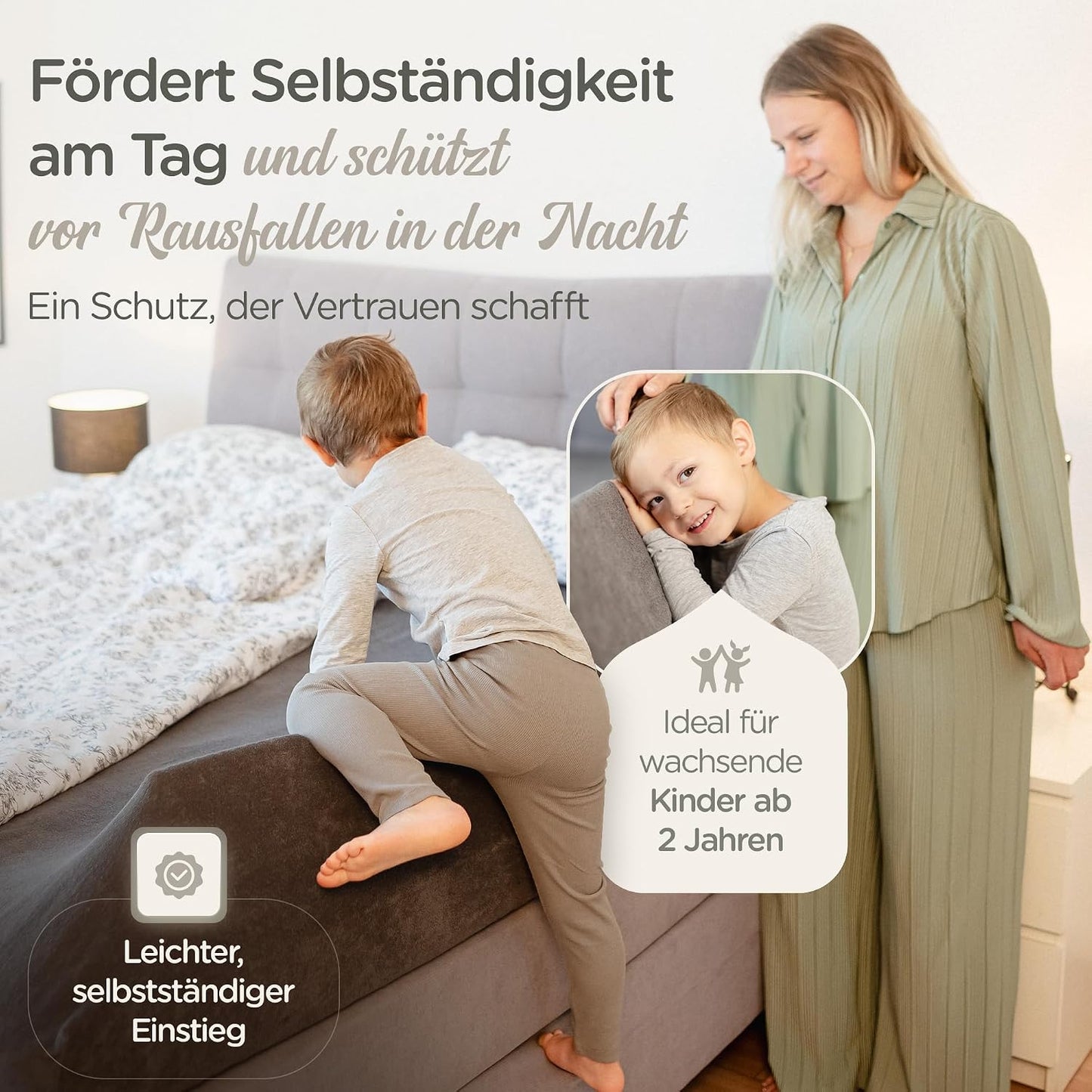 Rausfallschutz für Kinder- und Babybetten (150 cm), 150cm
