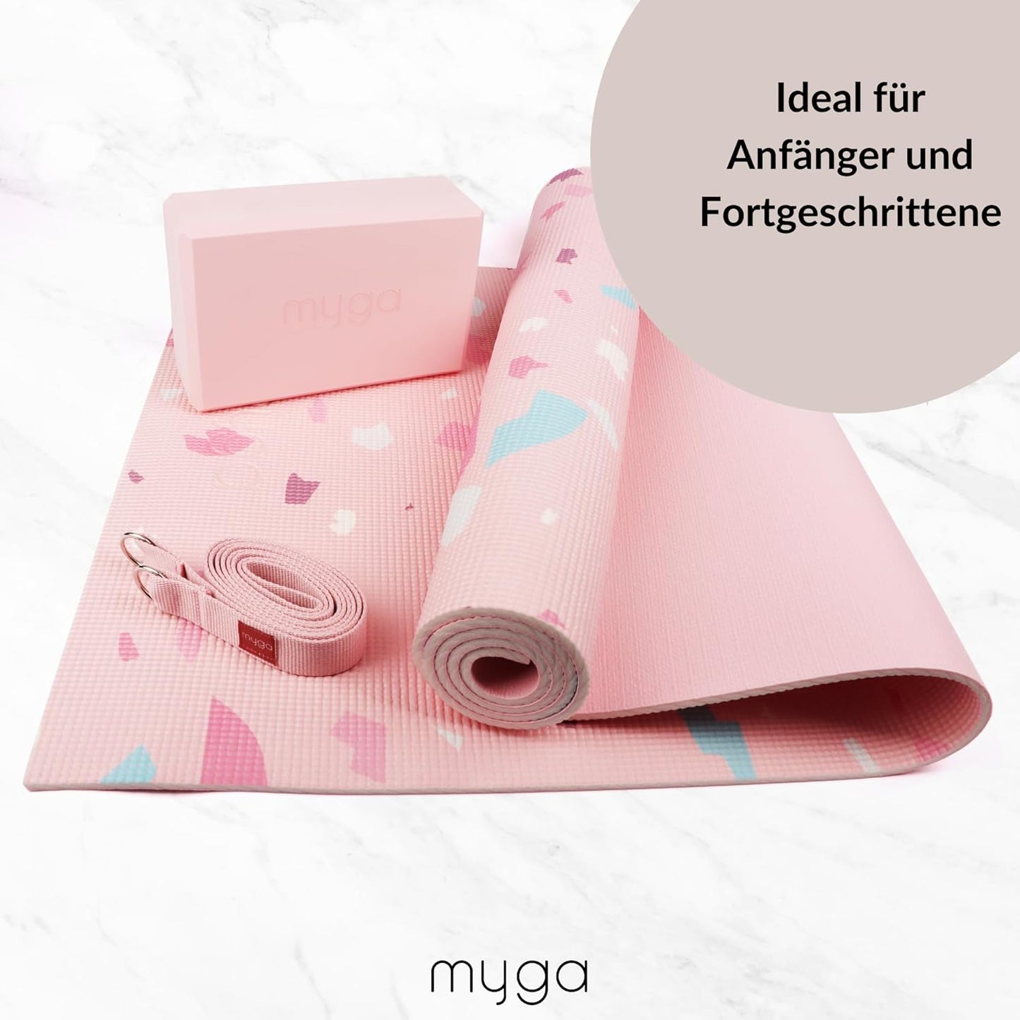 Yoga Starter Kit, Terrazzo