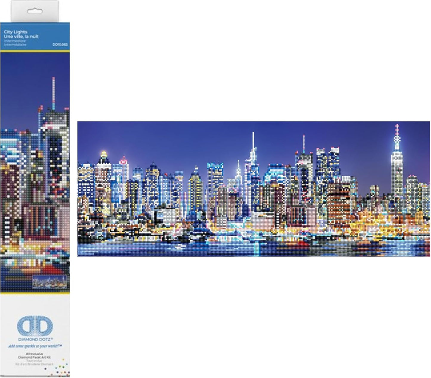 Diamond Painting Skyline