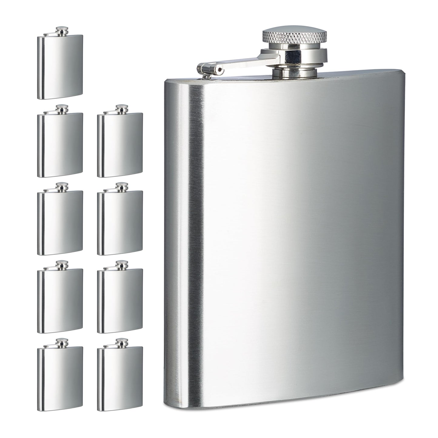 Flachmann 10er-Set