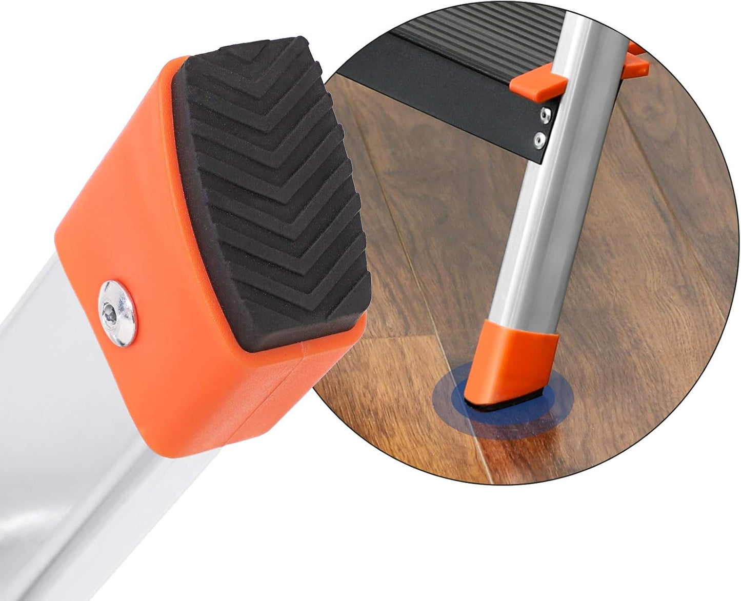 Leiter GLT04BK, 4 Stufen