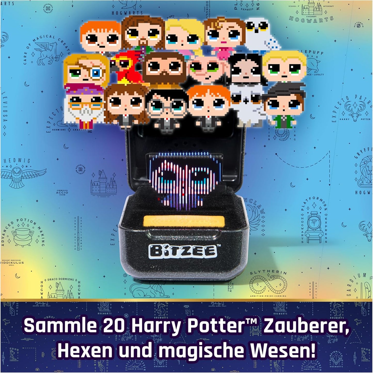 Bitzee Interaktives Harry Potter Spielzeug mit 20 Charakteren, Harry Potter Bitzee