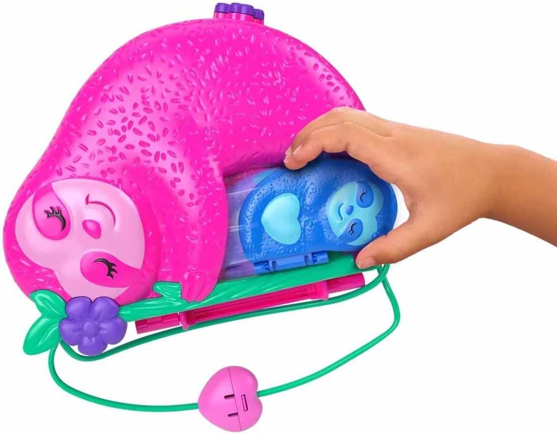 2-in-1 Taschenschatulle Faultierfamilie, Faultier