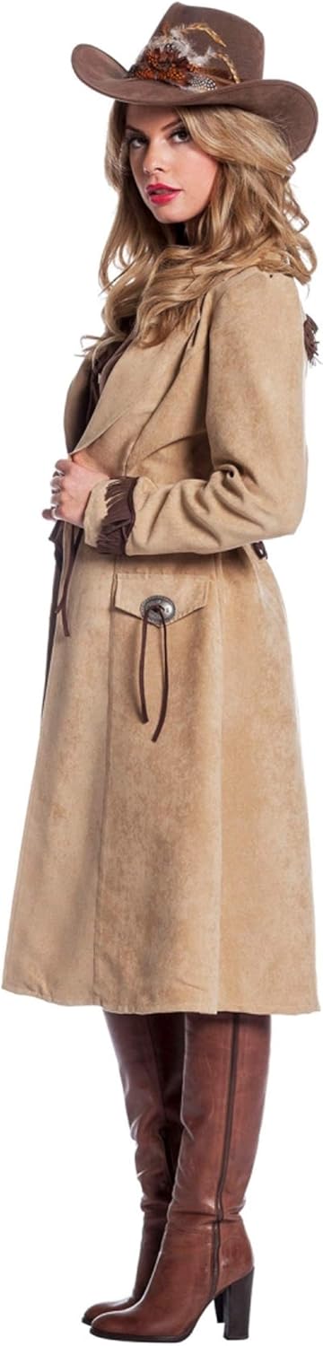 Cowgirl Kostüm für Damen Western-Style, 34