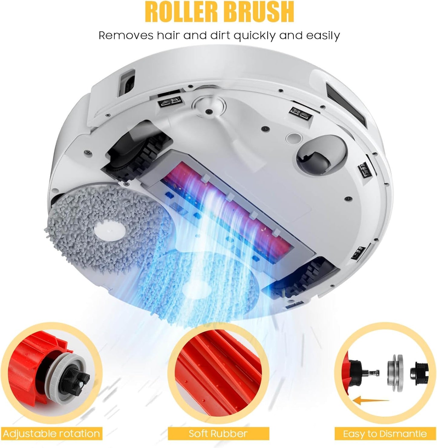 Zubehörset für Roborock Qrevo Pro/Qrevo S/Qrevo Maxv, Für Roborock Qrevo Pro/Qrevo S/Qrevo Maxv