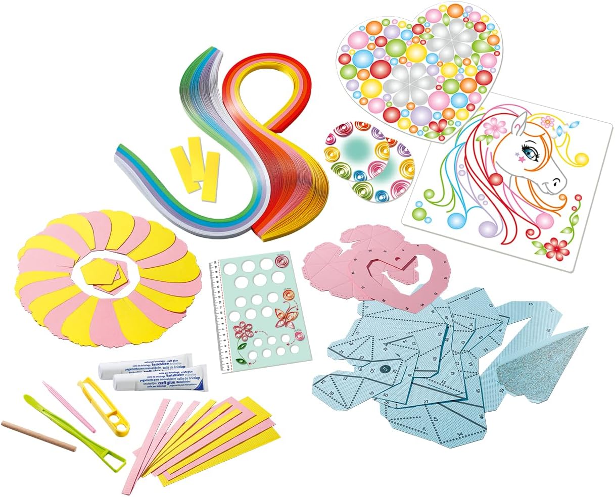 Paper Art Flower & Unicorn