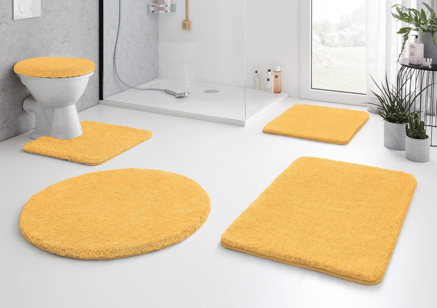 Badteppich Relax, Mimose 55 x 65 cm (Rechteckig)