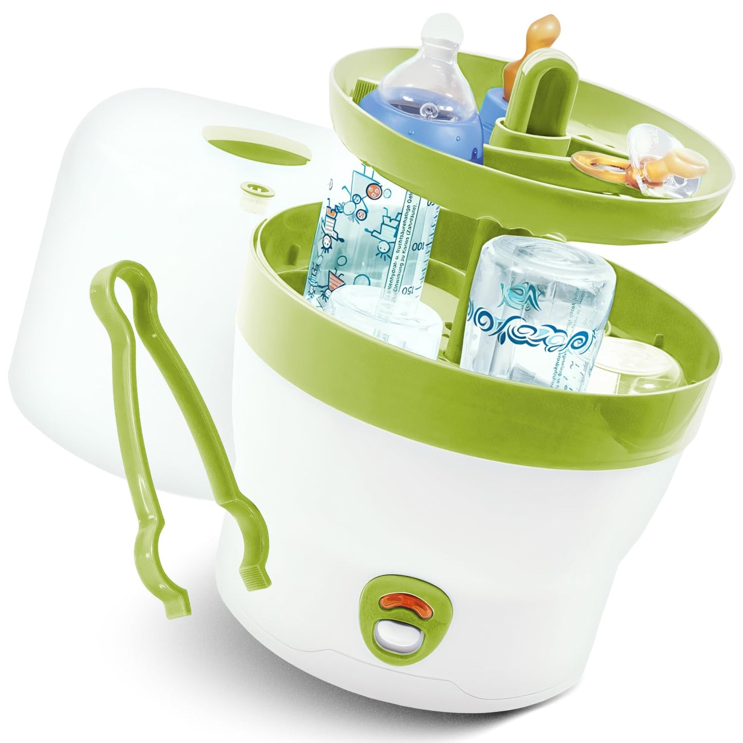 Sterilisator für Babyflaschen, Grün