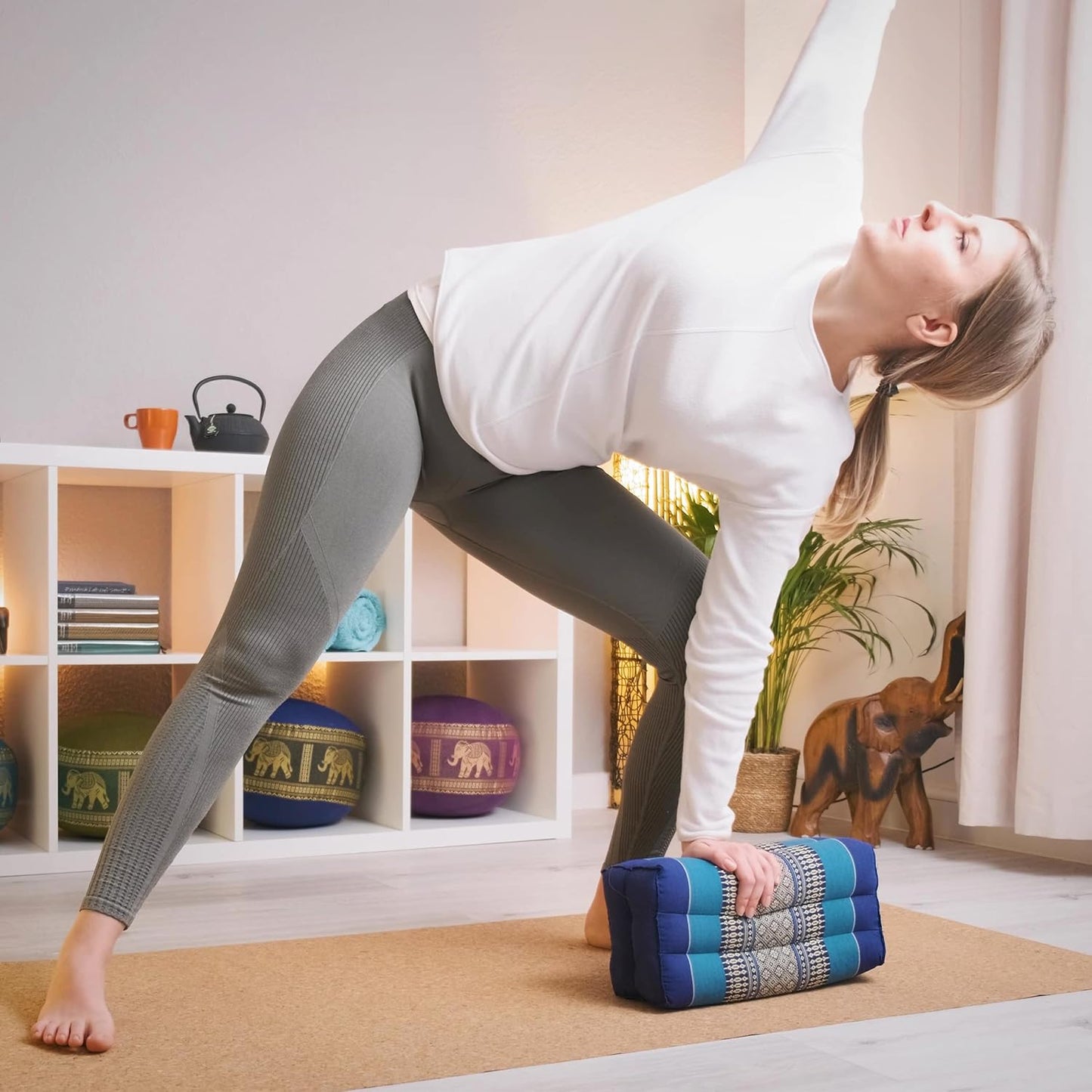 Yogakissen für Meditation und Yoga