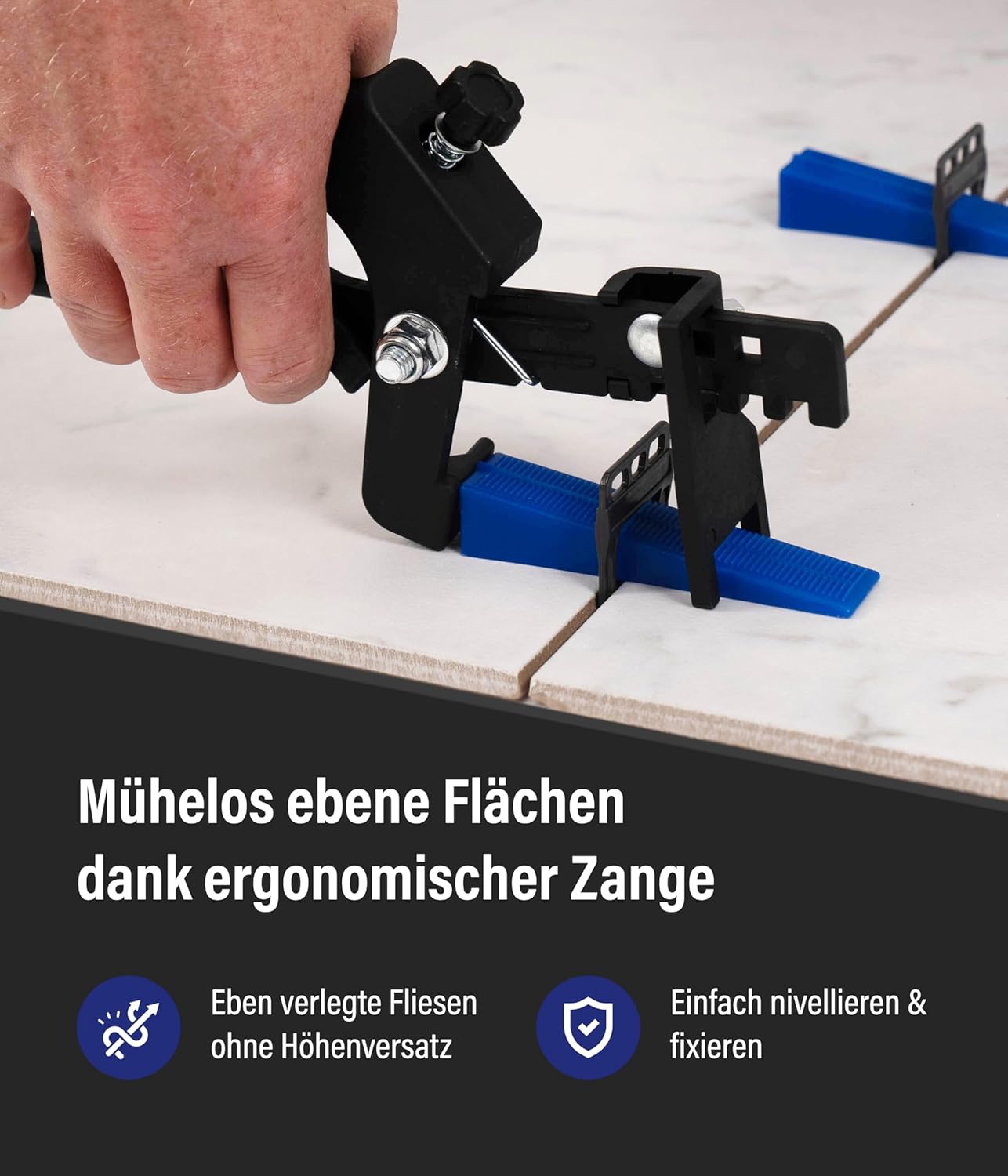 Fliesen Nivellierzange, Zange 1 Stück