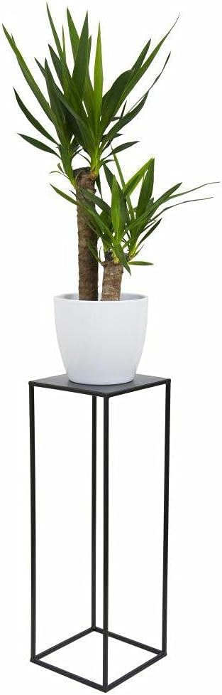 Blumenständer, 70 cm Schwarz