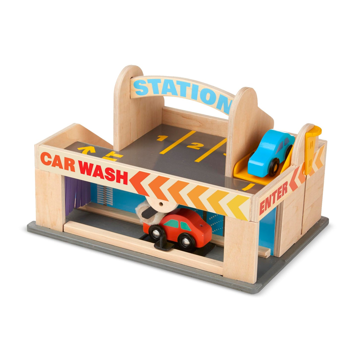 Parkgaragen-Set mit realistischen Funktionen, Children's Toy