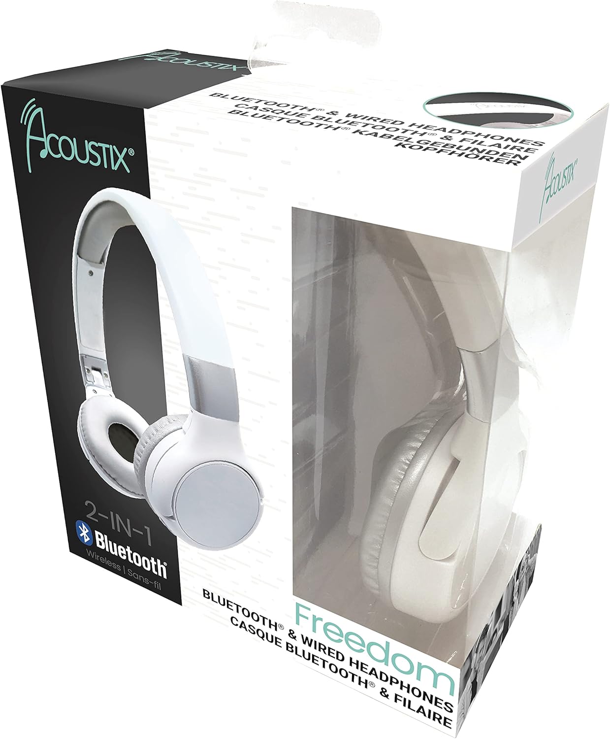 Acoustix Kopfhörer mit Bluetooth, Acoustix