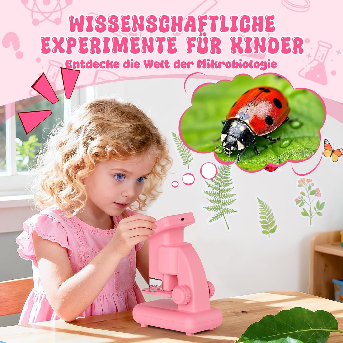 Digitales Kindermikroskop, PINK-2