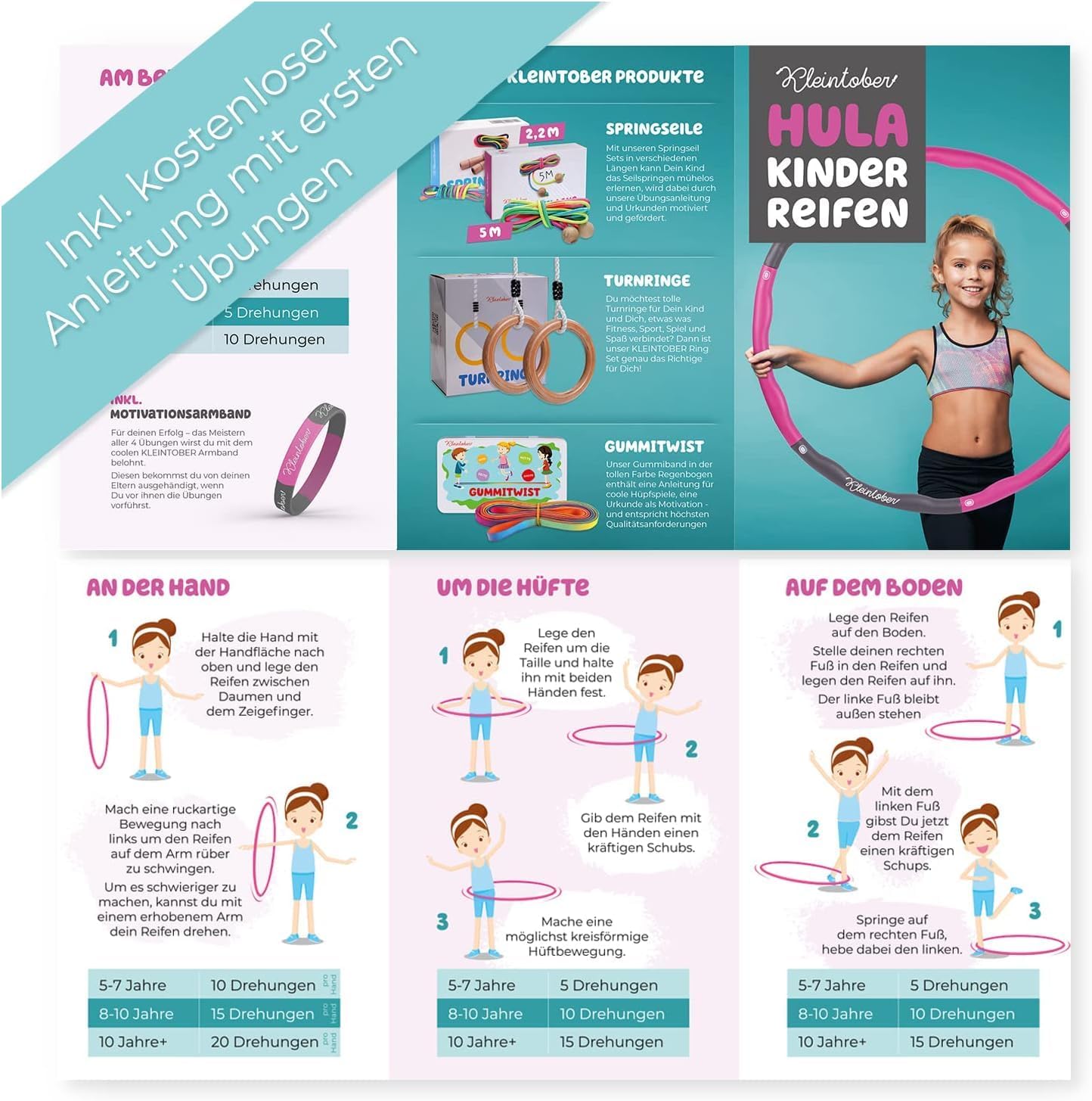 Hula Hoop Reifen für Kinder
