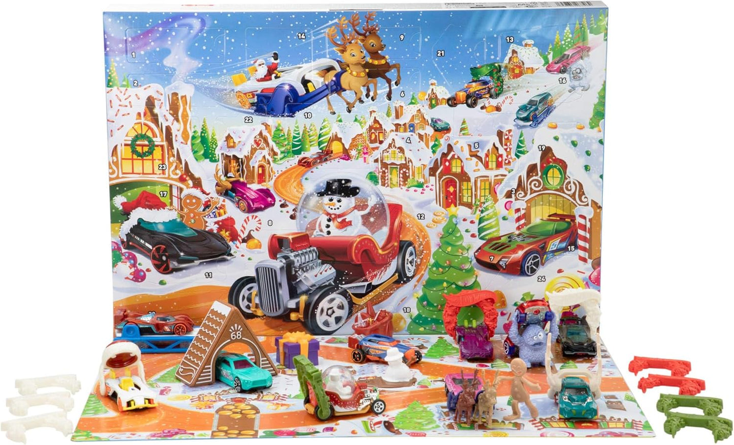 Spielzeugauto-Adventskalender