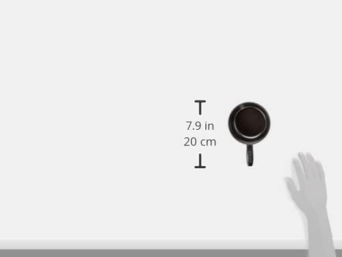 Mini-Fonduetopf, Schwarz 0,35 l